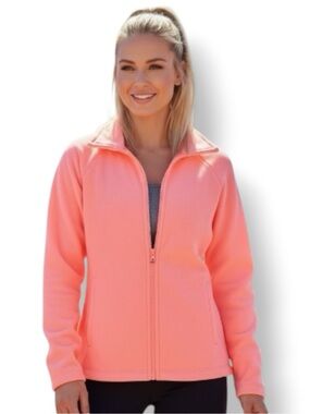 Calvin Klein Coral Pink Performance Pullover. Women’s Size Large
